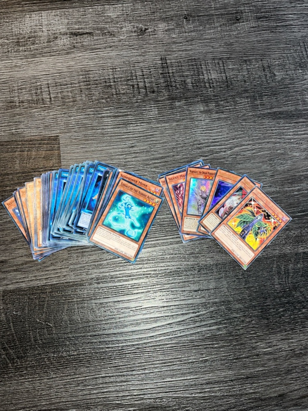 Yu-Gi-Oh! Trading cards some shinning